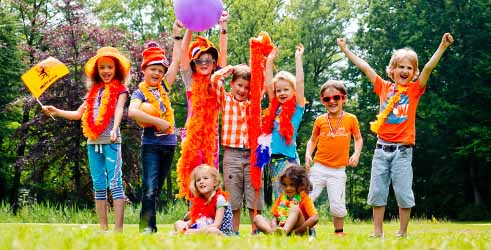 Koningsdag 2024 voor kinderen in Kop van Noord-Holland