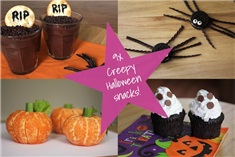 9x Creepy Halloween snacks