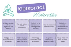 Kidsproof Kletspraat - Wintereditie