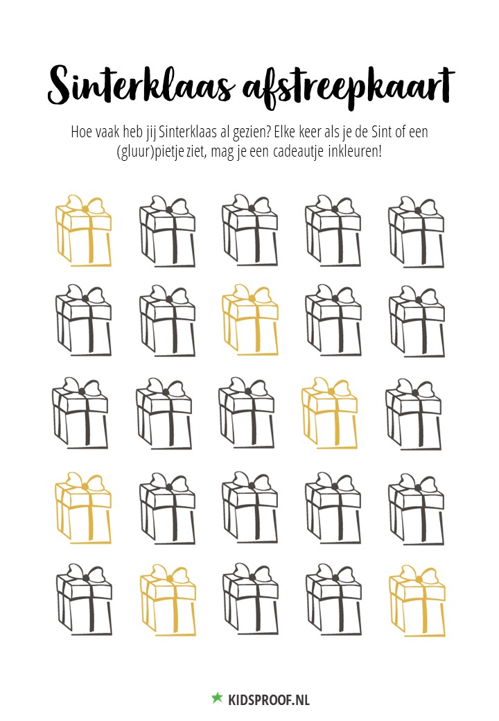 Doornen Edele Aannemer 4x leuke Sinterklaas Printables | Kidsproof Drenthe