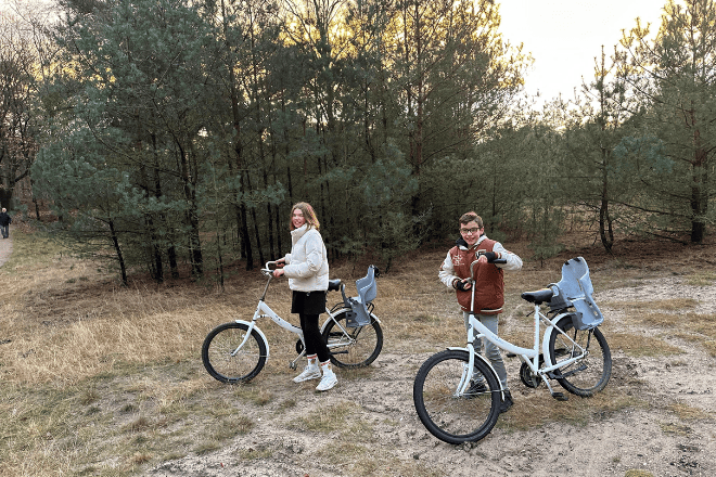 Witte fietsen NP Hoge Veluwe