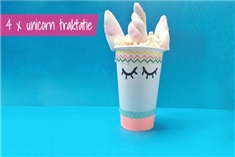 4 x superleuke unicorn traktaties