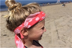 Makkelijke beach kapsels voor kids! 
