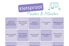 Kidsproof Kletspraat peuters en kleuters