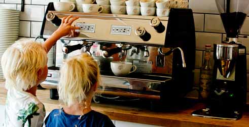 Leuke koffietentjes en kindercafés  in Kop van Noord-Holland