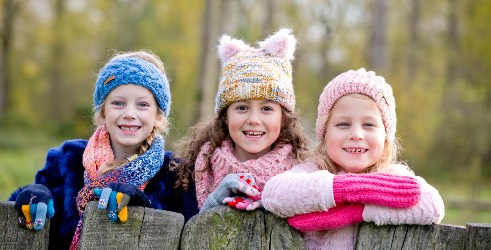 Eropuit met kinderen in en om Den Haag