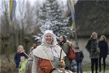 Vier de winter in Archeon!