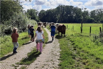 Escapetocht op de boerderij