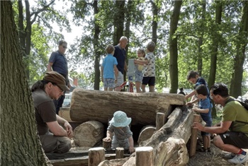 Spelen in de natuur