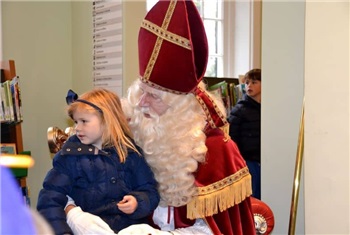 Schoentje zetten in Laren