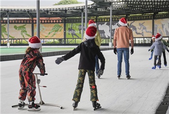 Schaatsen in de vakantie