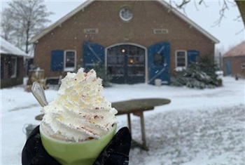 Winter op de boerderij