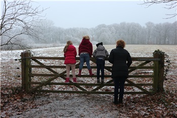 knutselen en wandelen