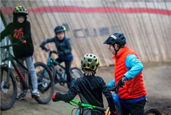 Indoor Mountainbike Feestje