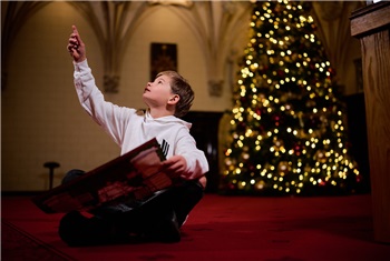 Kerstkasteel met speurtocht