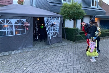 Halloween tocht Blaak