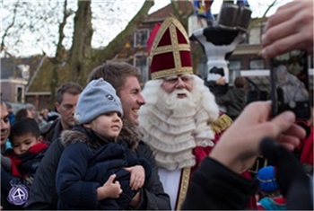 Intocht Sint in Delft