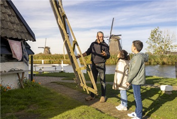 Winter in Kinderdijk