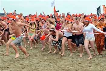 Nieuwjaarsduik Almere Haven