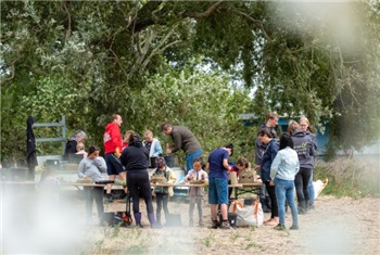 Zomer op Almeerderstrand