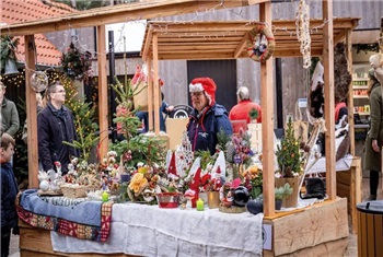 Kerstmarkt bij IJM in Vught