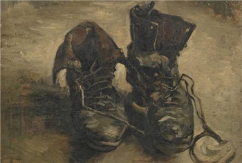 Schoenen schilderen