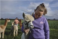 Kinderfeestje op boerderij