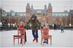 Schaatsen op 't Museumplein