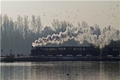 Winterrit op de Stoomtrein